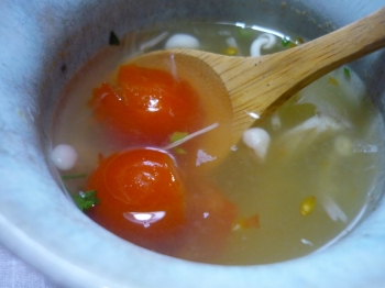 玉ねぎ麹で簡単スープ